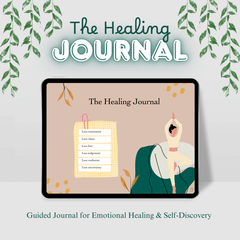 healing journal, journaling for healing